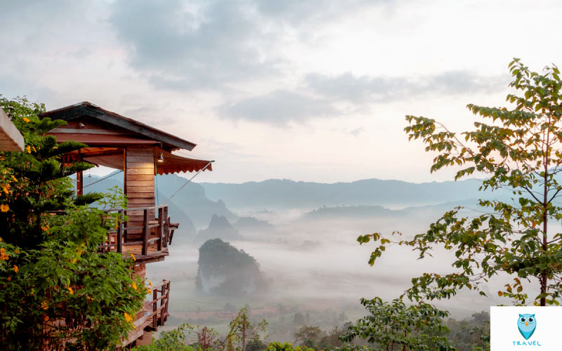 Magic Mountain Cafe' ที่พักภูลังกา จ.พะเยา นอนเพลินสุดประทับใจ กับวิวที่ใช่ตรงหน้า
