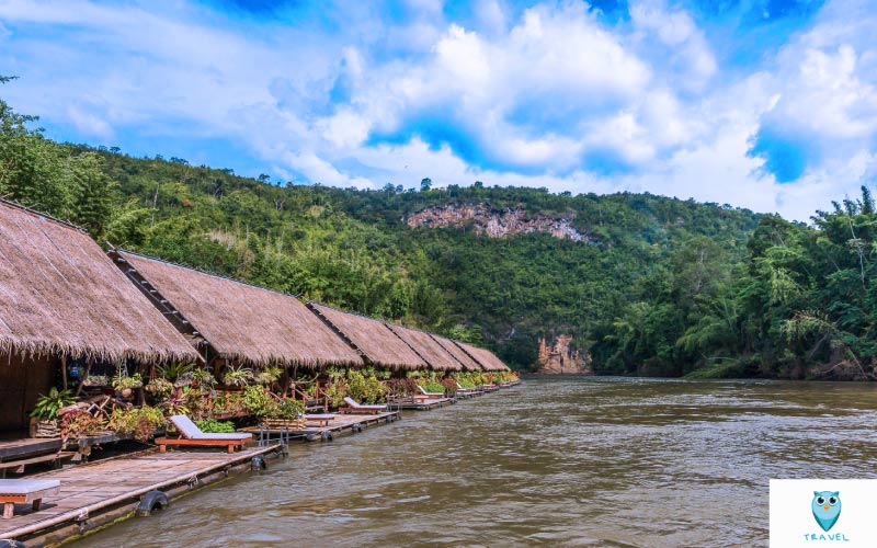 River Kwai Jungle Rafts Floating Hotel