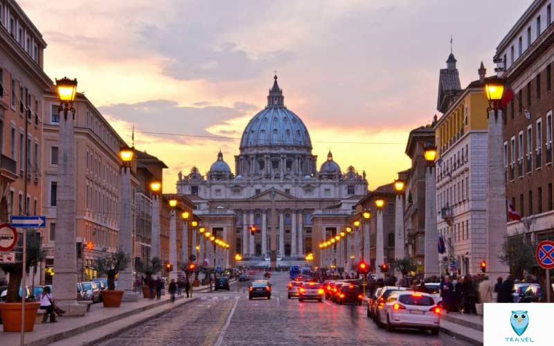 ท่องเที่ยวมหาวิหารเซนต์ปีเตอร์ นครรัฐวาติกัน State of the Vatican City