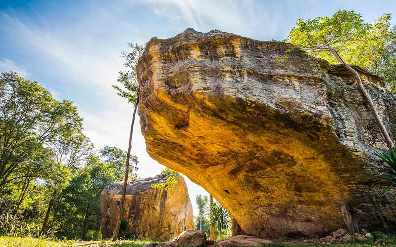 จุดชมวิวหินช้างสี อุทยานแห่งชาติน้ำพอง
