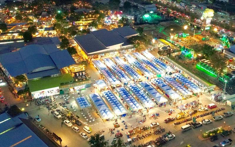 ตลาดต้นตาล จังหวัดขอนแก่น